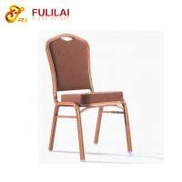 Modern design aluminium dining chair